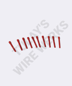 Deutsch DTM Blank Sealing Plug, Size 20, Red - Pack of 10x