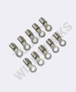 SOLISTRAND Uninsulated Ring Terminal, 2.62 - 6.64 mm², M4 Stud - Pack of 10x