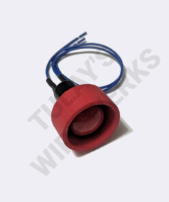 Cartek Battery Isolator External Kill Switch Button Guard - Red