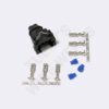 BMW 2-pin Black Sealed Plug, EV1 Style (OEM Code II) Connector Kit