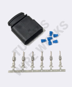 BMW 5-pin Black Sealed Receptacle, S54 MAF Sensor Connector Kit