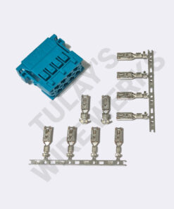 BMW 8-pin Teal Unsealed Plug, E46 Engine Plug I, X6011 Engine Harness Connector Kit
