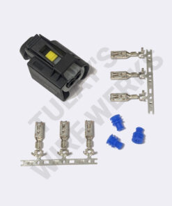 Mercedes-Benz 2-pin Black/White Sealed Plug, Timing Sensor Connector Kit