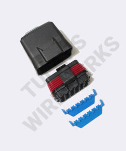 GEP Power Products Compact 24-Way Sealed Fuse and Relay Holder - Standard Cover with Stainless Steel Bracket