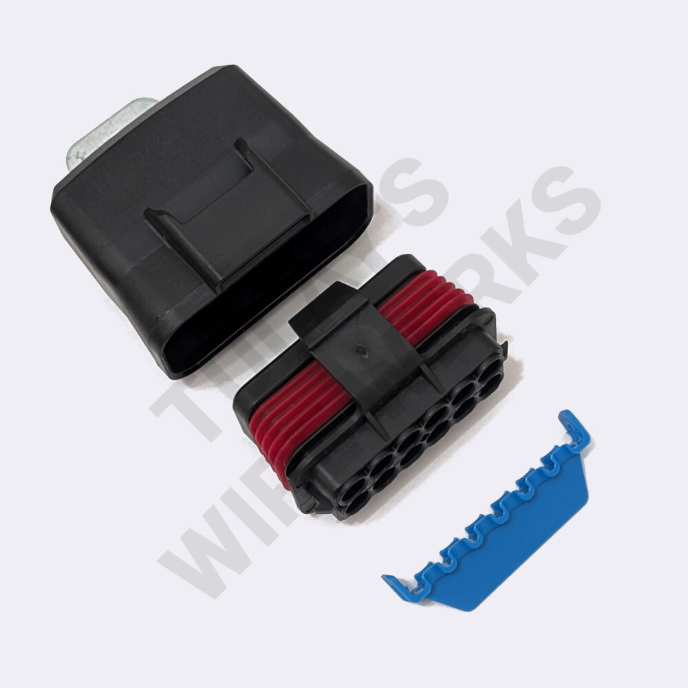 GEP Power Products Compact 12-Way Sealed Fuse and Relay Holder - Standard Cover with Stainless Steel Bracket