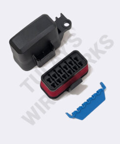 GEP Power Products Compact 12-Way Sealed Fuse and Relay Holder - Side Mount Bracket