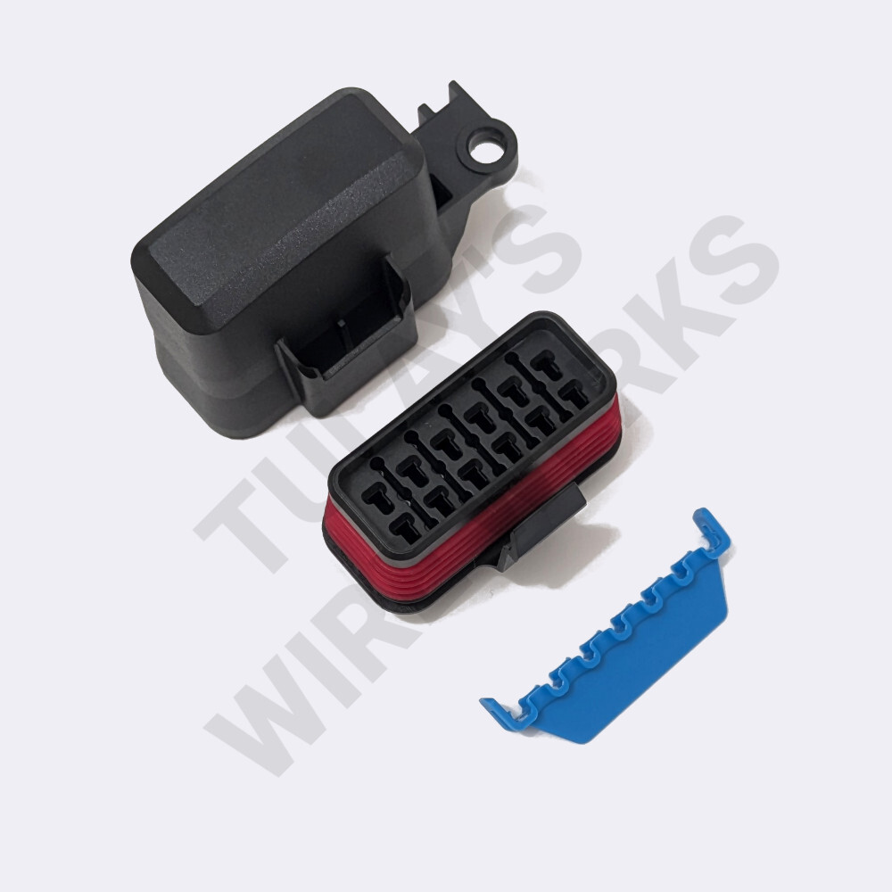 GEP Power Products Compact 12-Way Sealed Fuse and Relay Holder - Side Mount Bracket