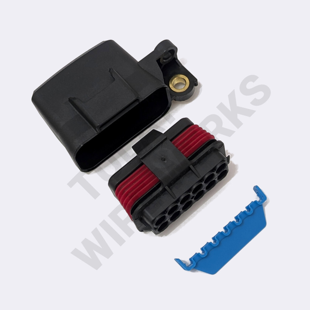 GEP Power Products Compact 12-Way Sealed Fuse and Relay Holder - Side Mount Bracket