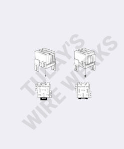 BMW ISO Mini Relay Base, Style Differences
