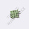 BMW ISO Mini Relay Clip, White-Green