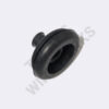 Wire Grommet - Firewall, Tape On, 55mm Mounting Hole, Black, Rubber