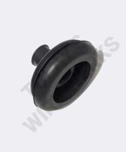 Wire Grommet - Firewall, Tape On, 55mm Mounting Hole, Black, Rubber