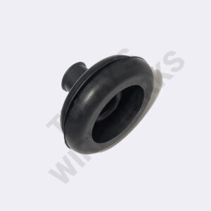 Wire Grommet - Firewall, Tape On, 55mm Mounting Hole, Black, Rubber