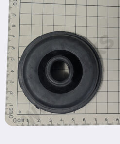 Wire Grommet - Firewall, Tape On, 55mm Mounting Hole, Black, Rubber