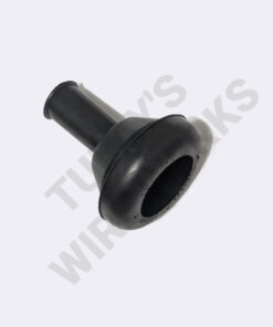 Wire Grommet, Tape On, 35mm Mounting Hole, Black, Rubber