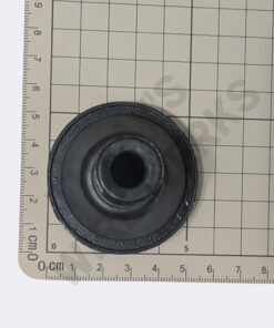 Wire Grommet, Tape On, 35mm Mounting Hole, Black, Rubber