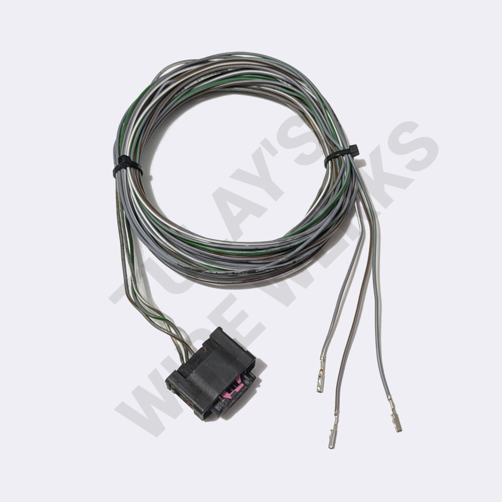 BMW E46 Headlight Vertical Aim Control Load Sensor Wire Harness - Front (LHD)