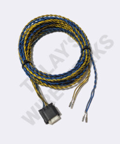 BMW E46 Headlight Vertical Aim Control Actuator Wire Harness - Right (LHD)